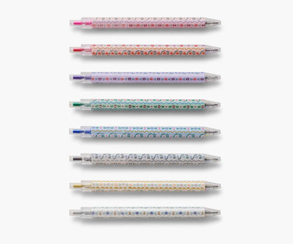 Gel Pen Set of 8 - Delphine