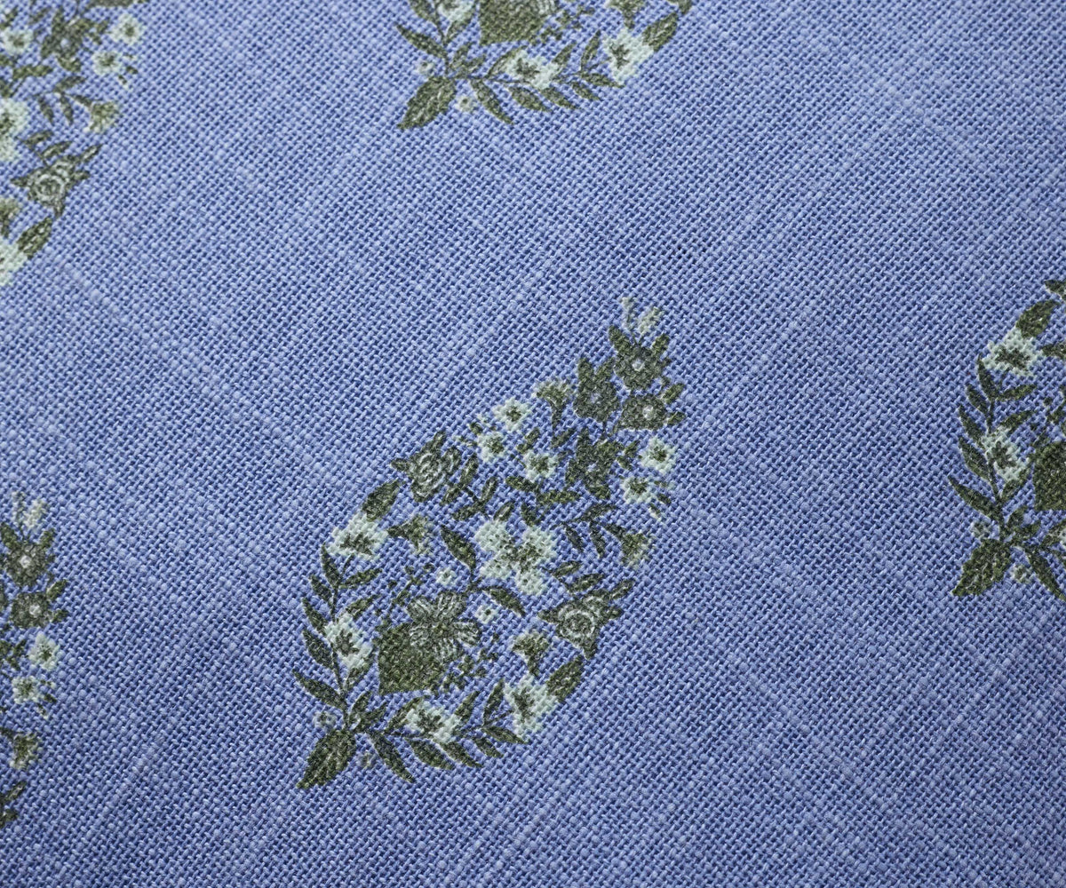 Paisley Pillow - Blue