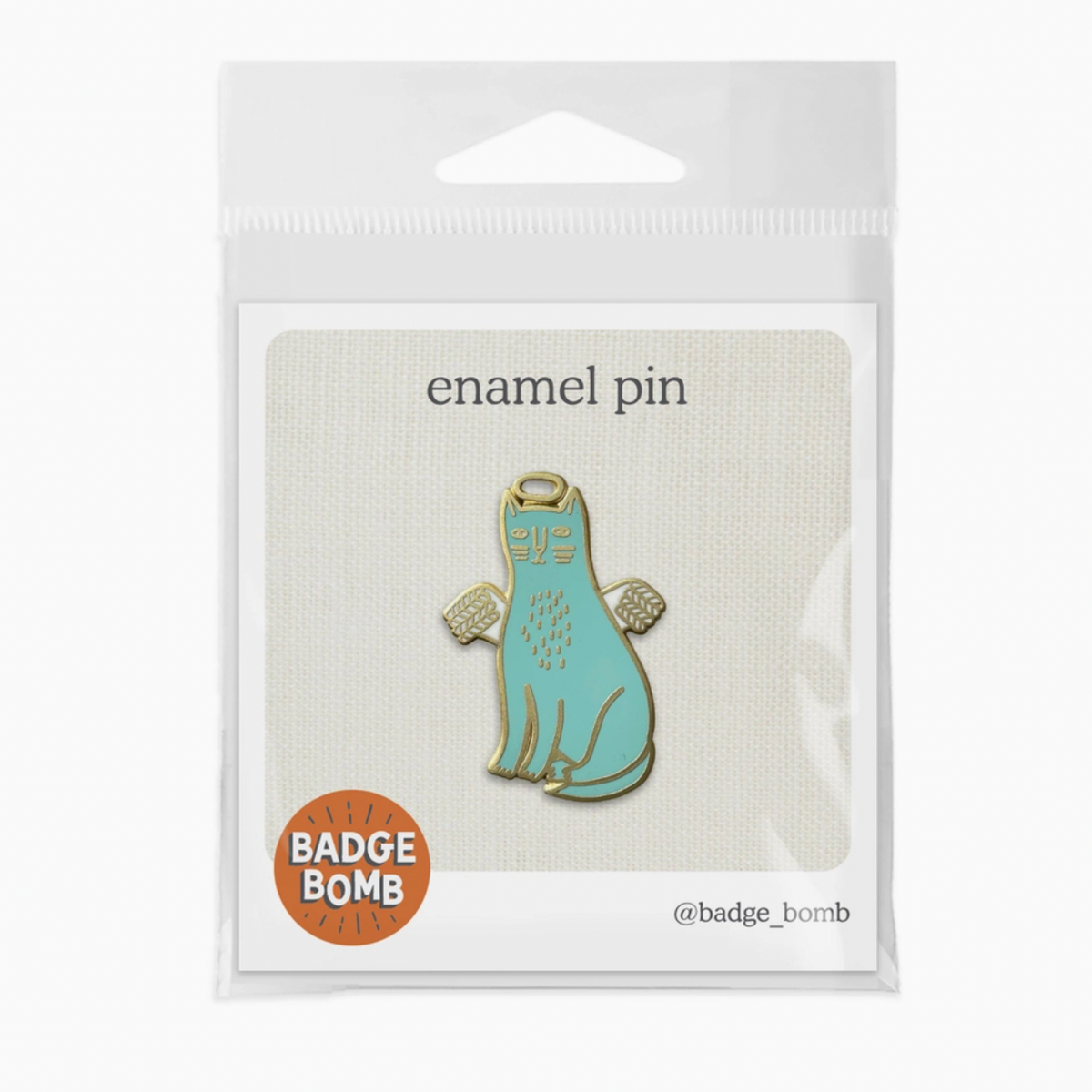 Angel Cat Enamel Pin