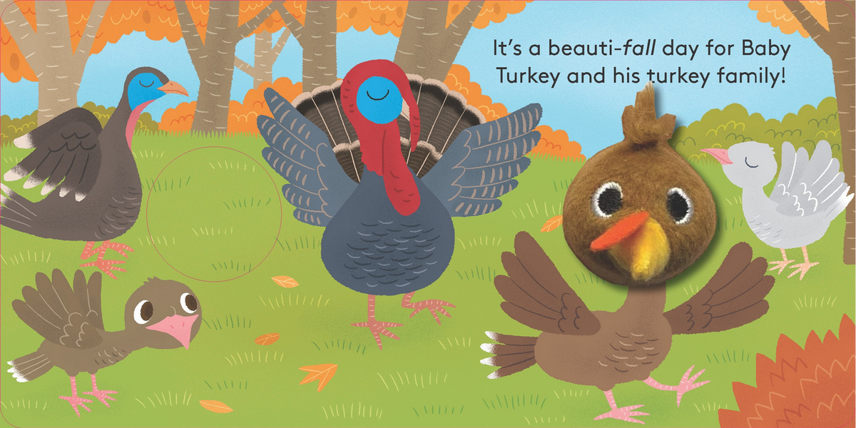 Baby Turkey: Finger Puppet Book
