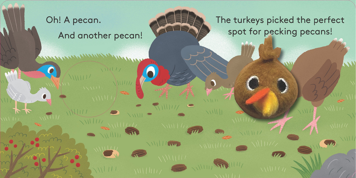 Baby Turkey: Finger Puppet Book
