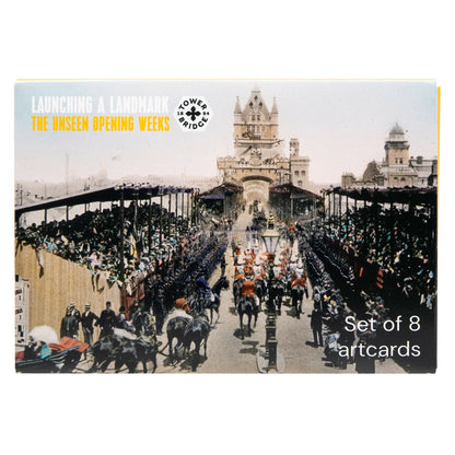 Tower Bridge Launching A Landmark - Set of 8 Postcards