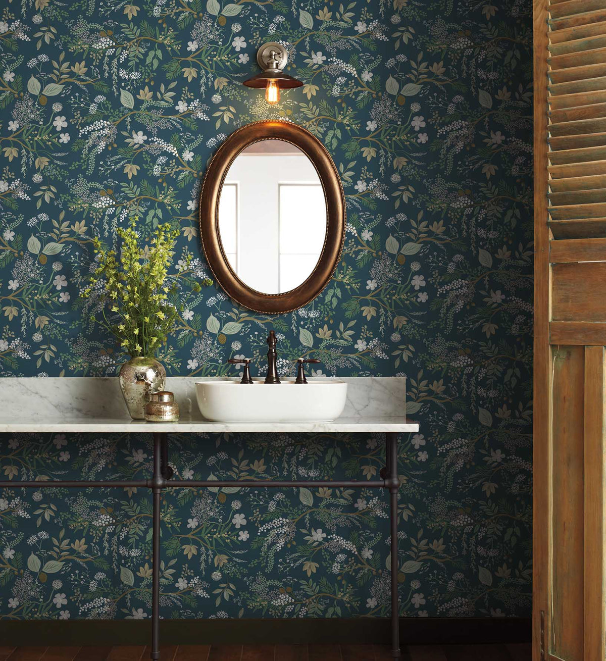 Juniper Forest Peel & Stick Wallpaper - Evergreen