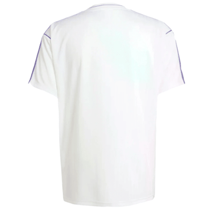 adidas Real Madrid Icon Jersey 24/25 (White/Purple) | SoccerWearhouse