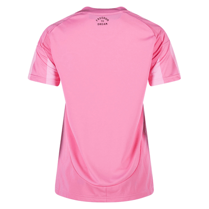 adidas Womens Inter Miami CF Home Jersey 25/26 (Easy Pink) | SoccerWearhouse