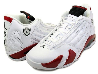Air Jordan 14 Bastón de Caramelo Retro (2012)