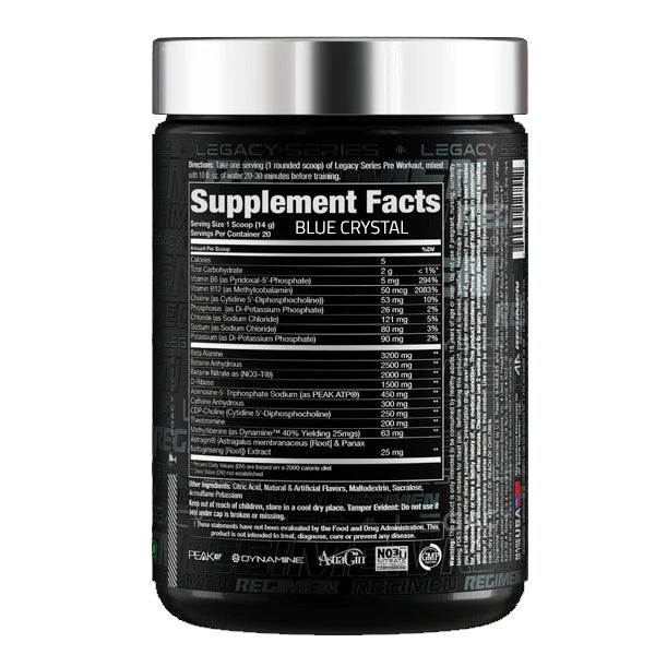 Alpha Prime Legacy Series Pre-Workout 20 Servings