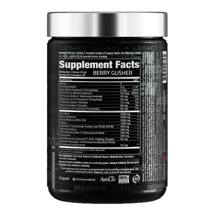 Alpha Prime Legacy Series Pre-Workout 20 Servings