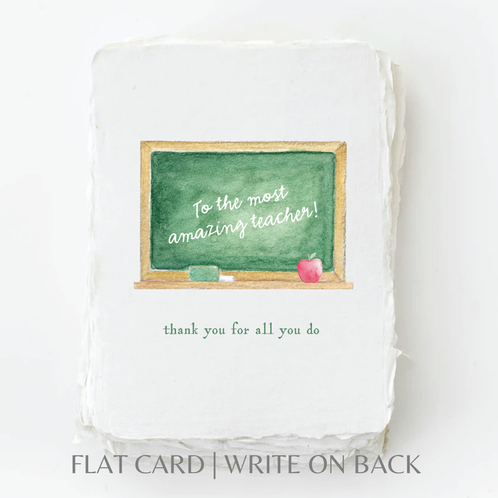 Amazing Teacher- Greeting Card