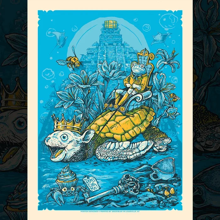 AngryBlue - Tally HO Print