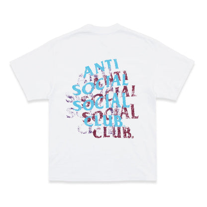 Anti Social Social Club Distressed Tee White