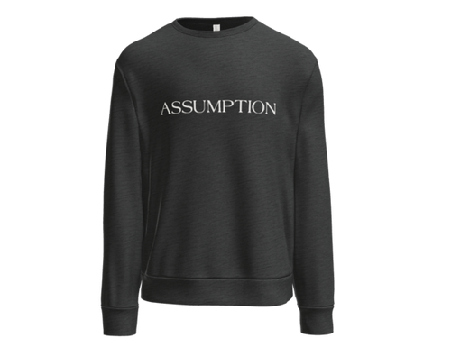 Assumption Charcoal Crewneck Sweatshirt