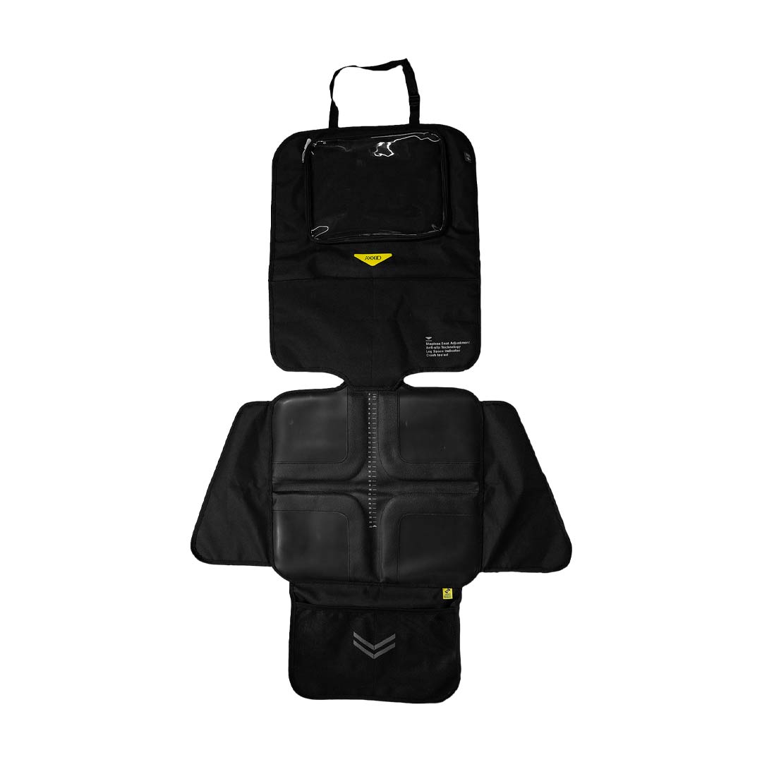 Axkid Car Seat Protector: Premium 3-in-1 Rear-Facing - Black