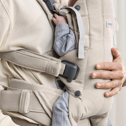 BabyBjorn Harmony Woven Melange - Light Beige