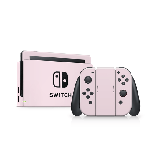 Baby Pink Nintendo Switch Decal Skin