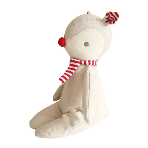 Baby Rudolph Linen Red