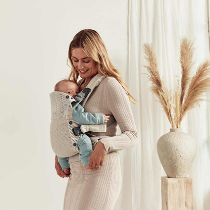BabyBjörn Harmony 3D Mesh/Jersey Baby Carrier - Cream