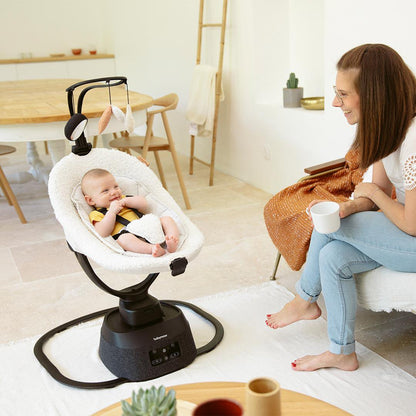 babymoov Swoon Evolution Baby Electric Swing With Remote