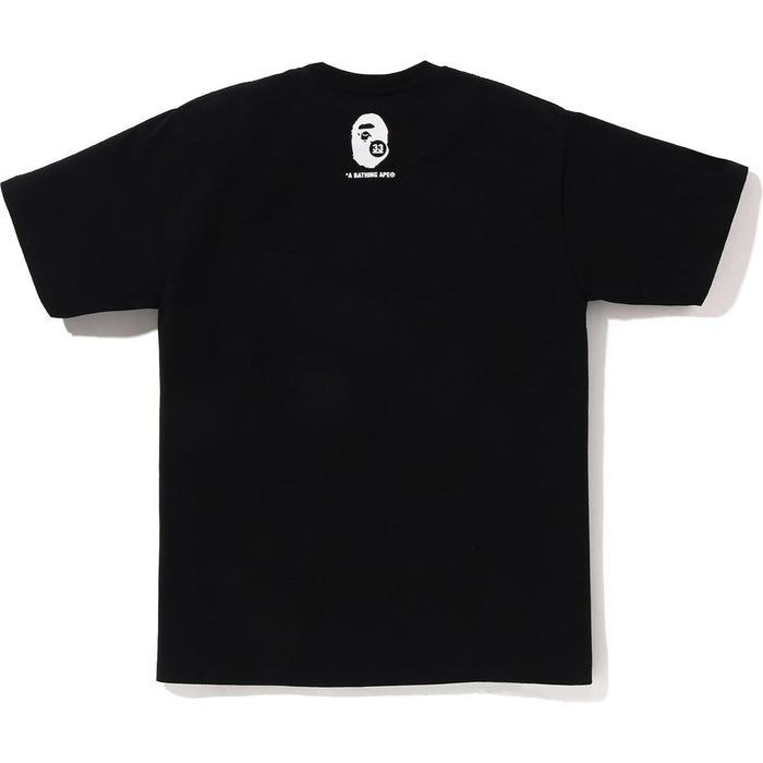 BAPE A BATHING APE 33RD ANNIV. APE HEAD TEE M BLACK