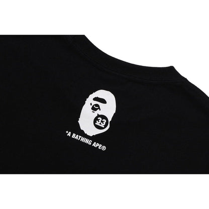 BAPE A BATHING APE 33RD ANNIV. APE HEAD TEE M BLACK