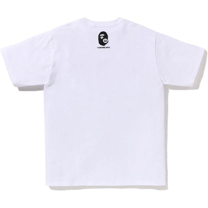 BAPE A BATHING APE 33RD ANNIV. APE HEAD TEE M White