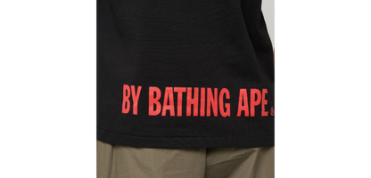 BAPE COLOR CAMO APE FACE TEE M BLACK