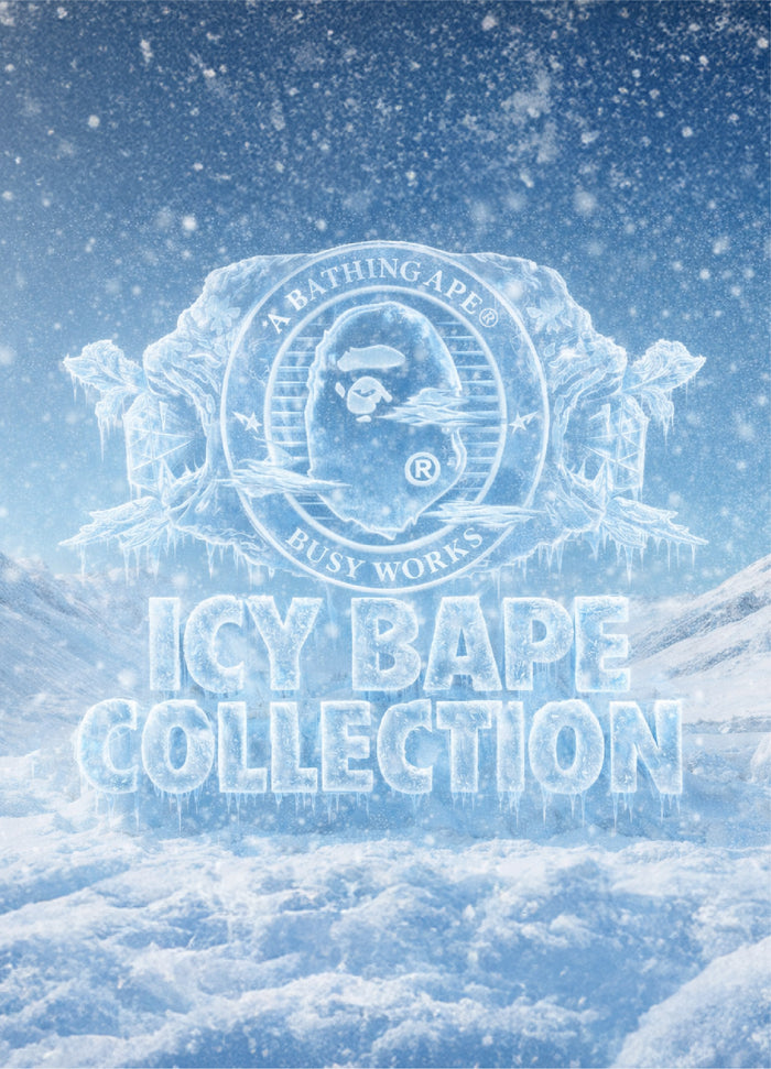 BAPE ICY BAPE TEE M SAX