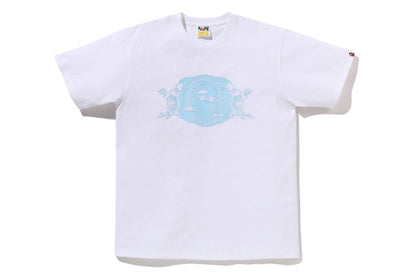 BAPE ICY BAPE TEE M WHITE