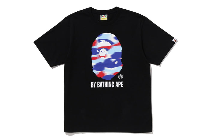 BAPE SCREEN CAMO BY BATHING APE TEE M BLACK
