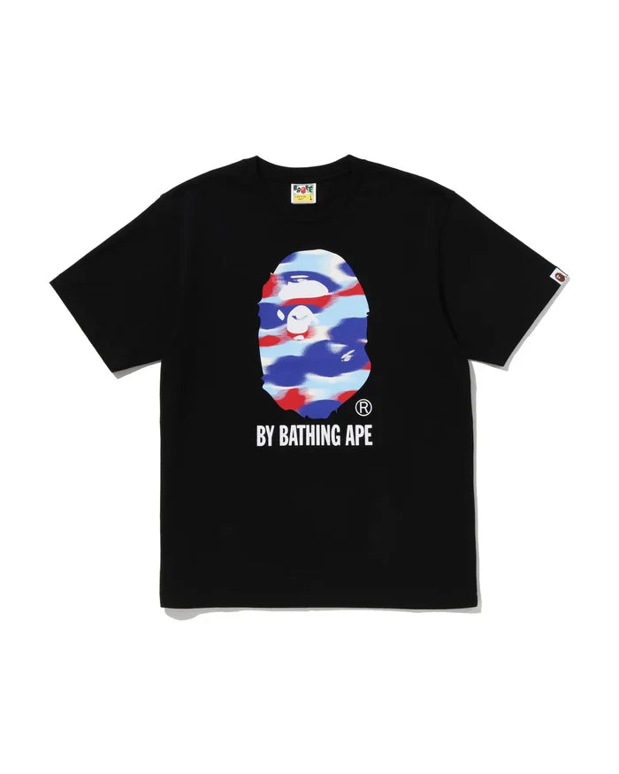 BAPE SCREEN CAMO BY BATHING APE TEE M BLACK