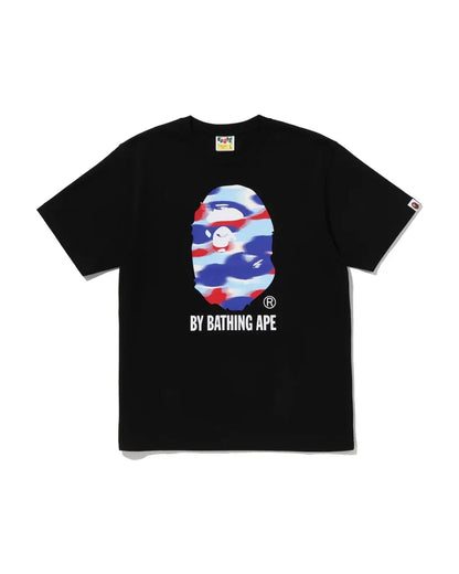 BAPE SCREEN CAMO BY BATHING APE TEE M BLACK