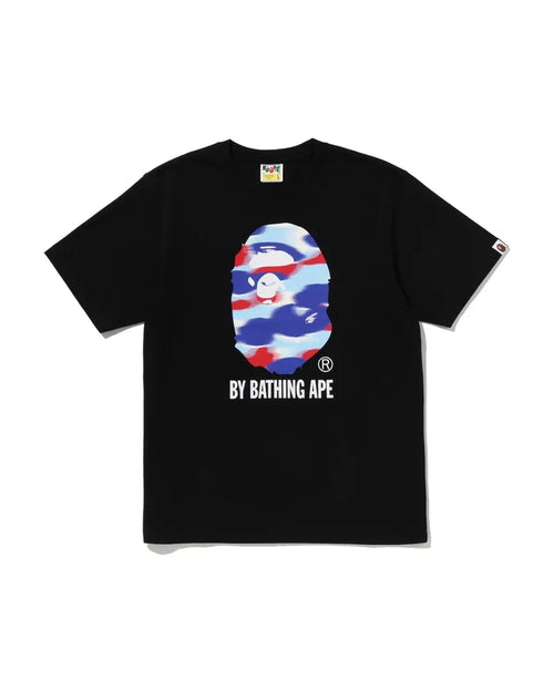 BAPE SCREEN CAMO BY BATHING APE TEE M BLACK