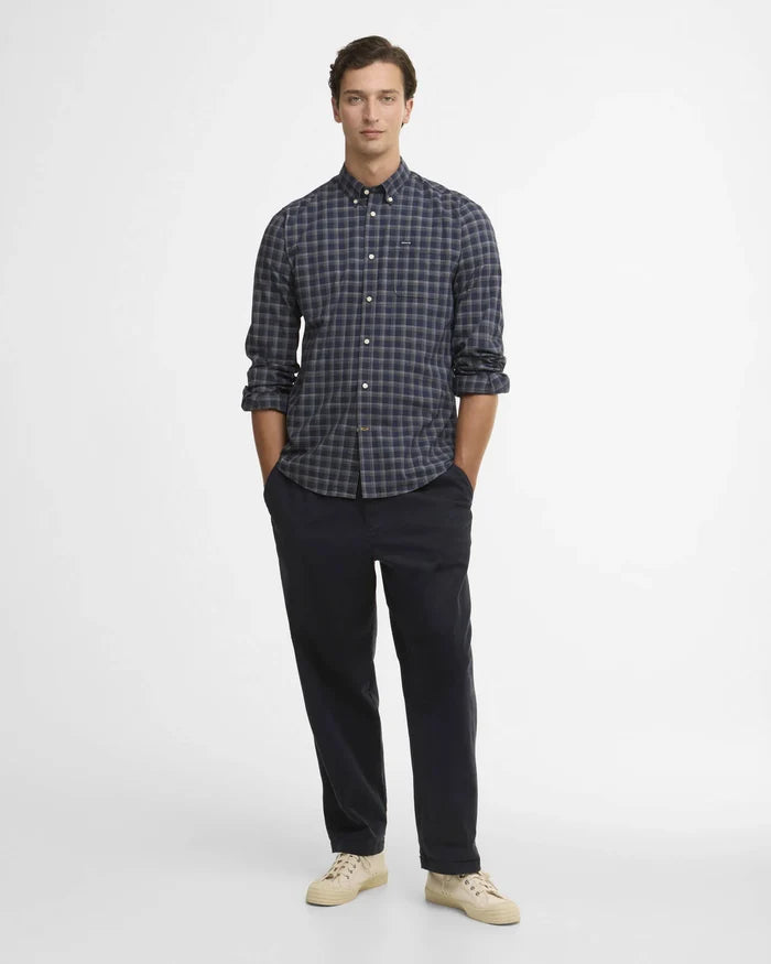Barbour Bramwell Shirt Navy - Kormákur & Skjöldur