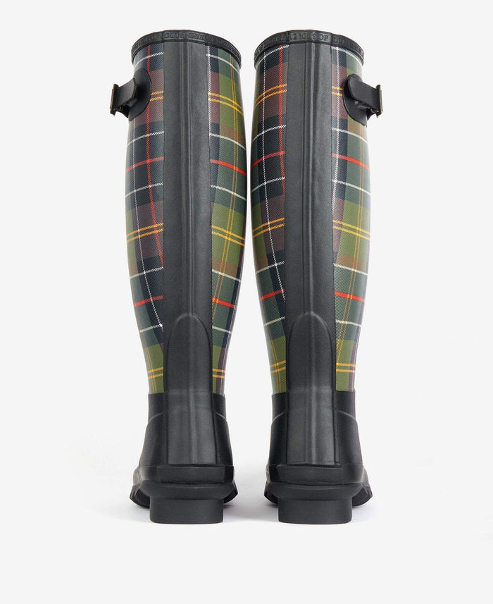 Barbour Dömustígvél - Tartan Bede - Black/Classic Tartan - Kormákur & Skjöldur