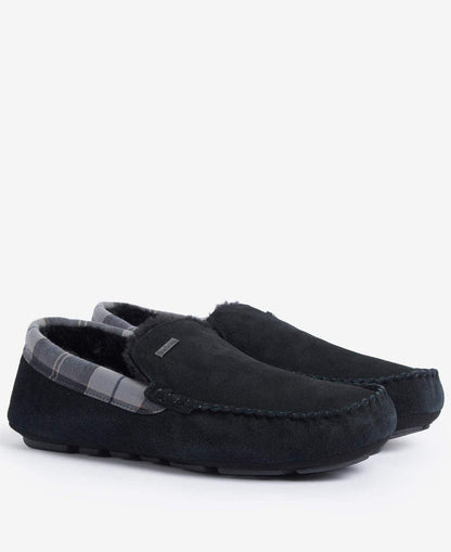 Barbour Inniskór - Monty - Black Suede - Kormákur & Skjöldur