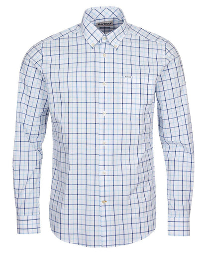 Barbour Skyrta - Bradwell - Blue - Kormákur & Skjöldur