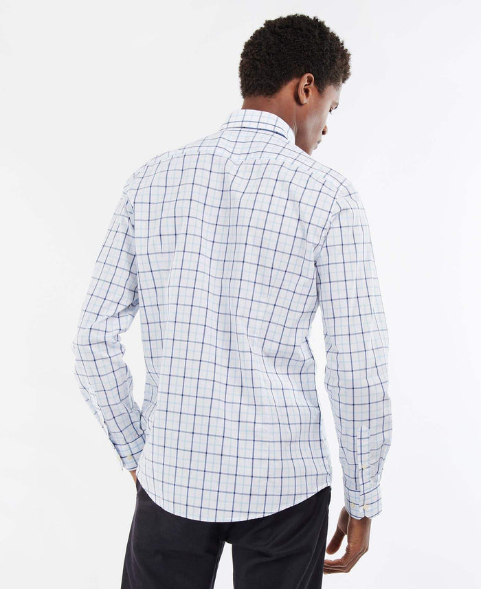 Barbour Skyrta - Bradwell - Blue - Kormákur & Skjöldur