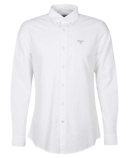 Barbour Skyrta - Oxtown - White - Kormákur & Skjöldur