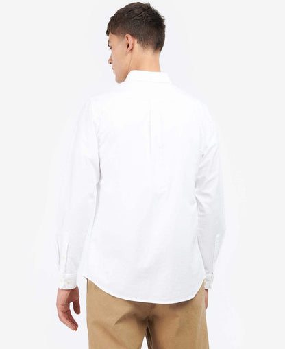 Barbour Skyrta - Oxtown - White - Kormákur & Skjöldur