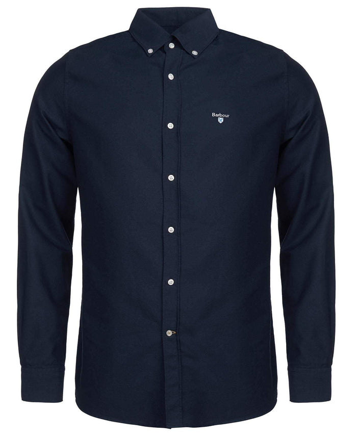 Barbour Skyrta - Oxtown Shirt - Navy - Kormákur & Skjöldur
