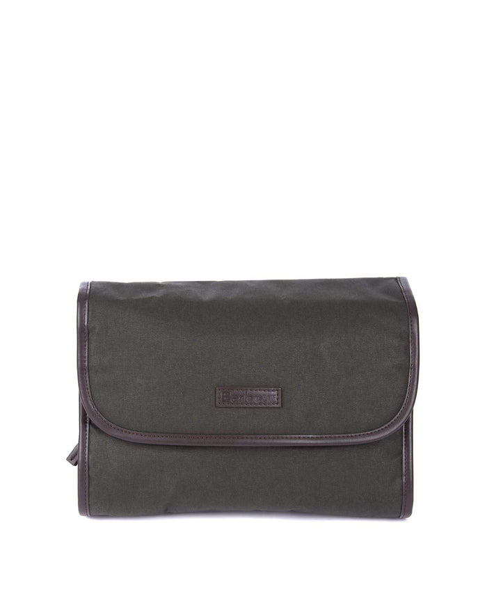 Barbour Snyrtitaska - Wax Hanging Washbag - Olive - Kormákur & Skjöldur