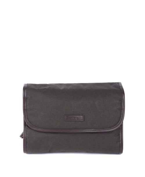 Barbour Snyrtitaska - Wax Hanging Washbag - Olive - Kormákur & Skjöldur