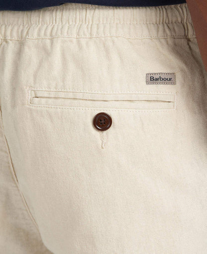 Barbour Stuttbuxur - Linen Short - Lt Stone - Kormákur & Skjöldur