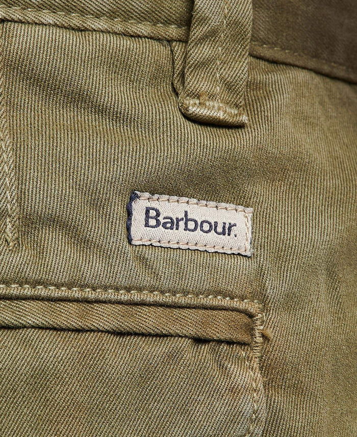 Barbour Stuttbuxur - Neuston Twill - Ivy Green - Kormákur & Skjöldur