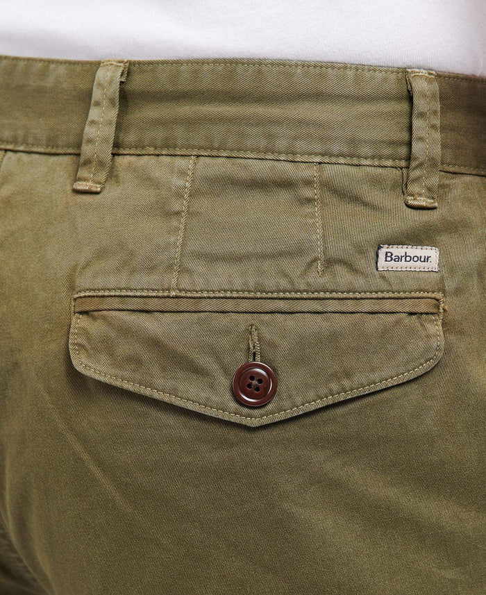 Barbour Stuttbuxur - Neuston Twill - Ivy Green - Kormákur & Skjöldur