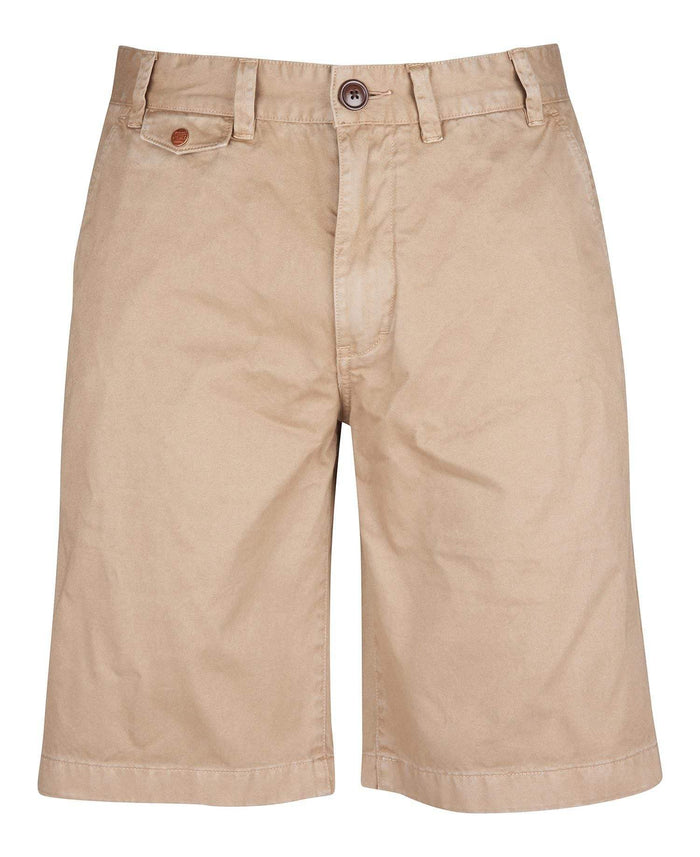 Barbour Stuttbuxur - Neuston Twill - Stone - Kormákur & Skjöldur