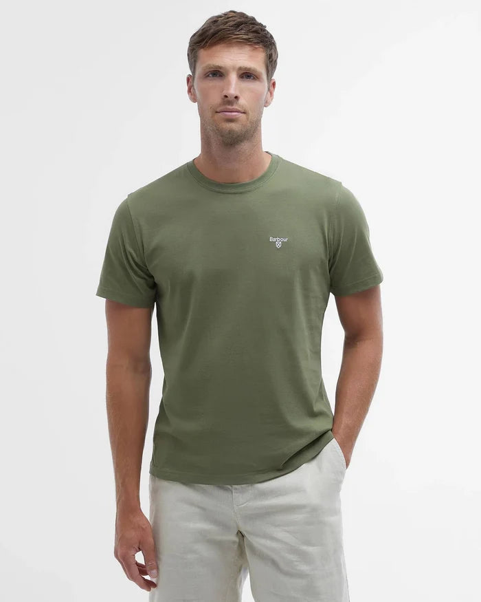 Barbour stuttermabolur Essential Sports - Kormákur & Skjöldur