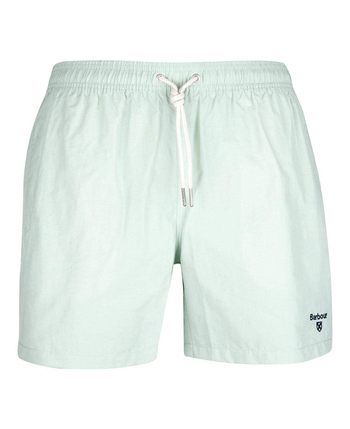 Barbour Sundbuxur - Essential Logo 5" Swim Shorts - Dusty Mint - Kormákur & Skjöldur