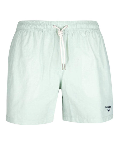 Barbour Sundbuxur - Essential Logo 5" Swim Shorts - Dusty Mint - Kormákur & Skjöldur