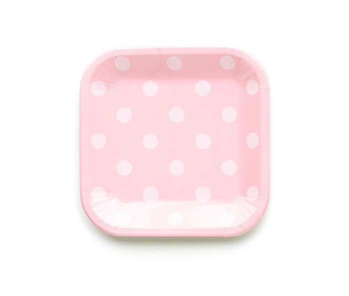 Basic Multi Polka Dot 9" Plates
